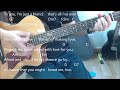 You Don't Know Me -   Guitar  Lyrics and Chords