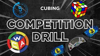 Cubing Competition DRILL to get faster! | TCubing