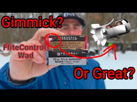 Is Federal FliteControl a Better Buckshot? 12ga 2 3/4" Testing...