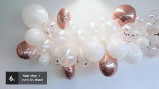 Ballonbue Kit, Rosa Guld