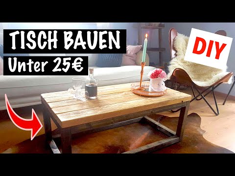 🔥 Build your own wooden table. Easy & fast