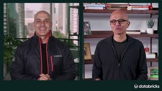 Databricks Data+AI Summit 2025 Keynote | Microsoft CEO Satya Nadella chat with Ali Ghodsi