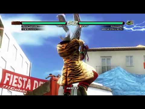 Tekken 6 121 Christie vs Heihachi