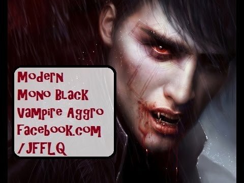 Tribal Series Modern Monoblack Aggro Vampires Deck Tech MTGO Magic the Gathering