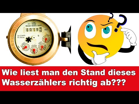 Das sollten Sie beim Ablesen Ihres Hauswasserzählers beachten