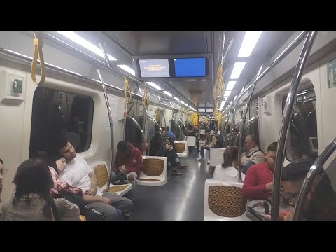 Metrô SP/ViaQuatro - Linha 4 Amarela - Viagem Completa de Loop Luz - Vila Sônia - Luz - 29/07/2023