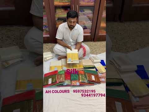 Silk Dothi ₹350 | Silk Dothi low price | Silk Dothi Fancy collection Salem | Coimbatore | Manufactur