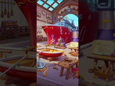 Royal Match - Area 86 - Shipyard - COMPLETE ⚓🌊🚢