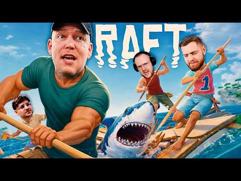 6 IDIOTEN auf HOHER SEE🤣💥 mit ELI, TRYMACS, ZARBEX, WILLY, GTIME | Raft | SpontanaBlack