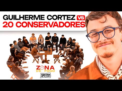 1 ESQUERDISTA vs 20 CONSERVADORES! ZONA DE FOGO (ft. CORTEZ)