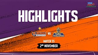 Match Highlights: Bengal Warriors vs Tamil Thalaivas | November 2 | vivo Pro Kabaddi