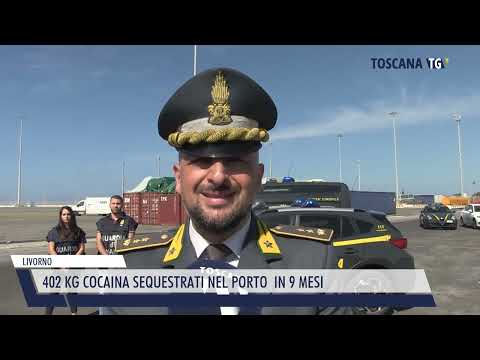 2023-09-19 LIVORNO - 402 KG COCAINA SEQUESTRATI NEL PORTO  IN 9 MESI