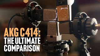 Video thumbnail for AKG C414 The Ultimate Comparison: XLS vs XLII vs B-ULS vs EB by Sound On Sound magazine