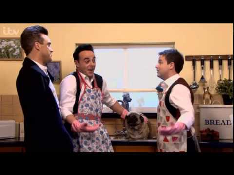 Ant and Dec's Saturday Night Takeaway   Robbie Williams washing the dog