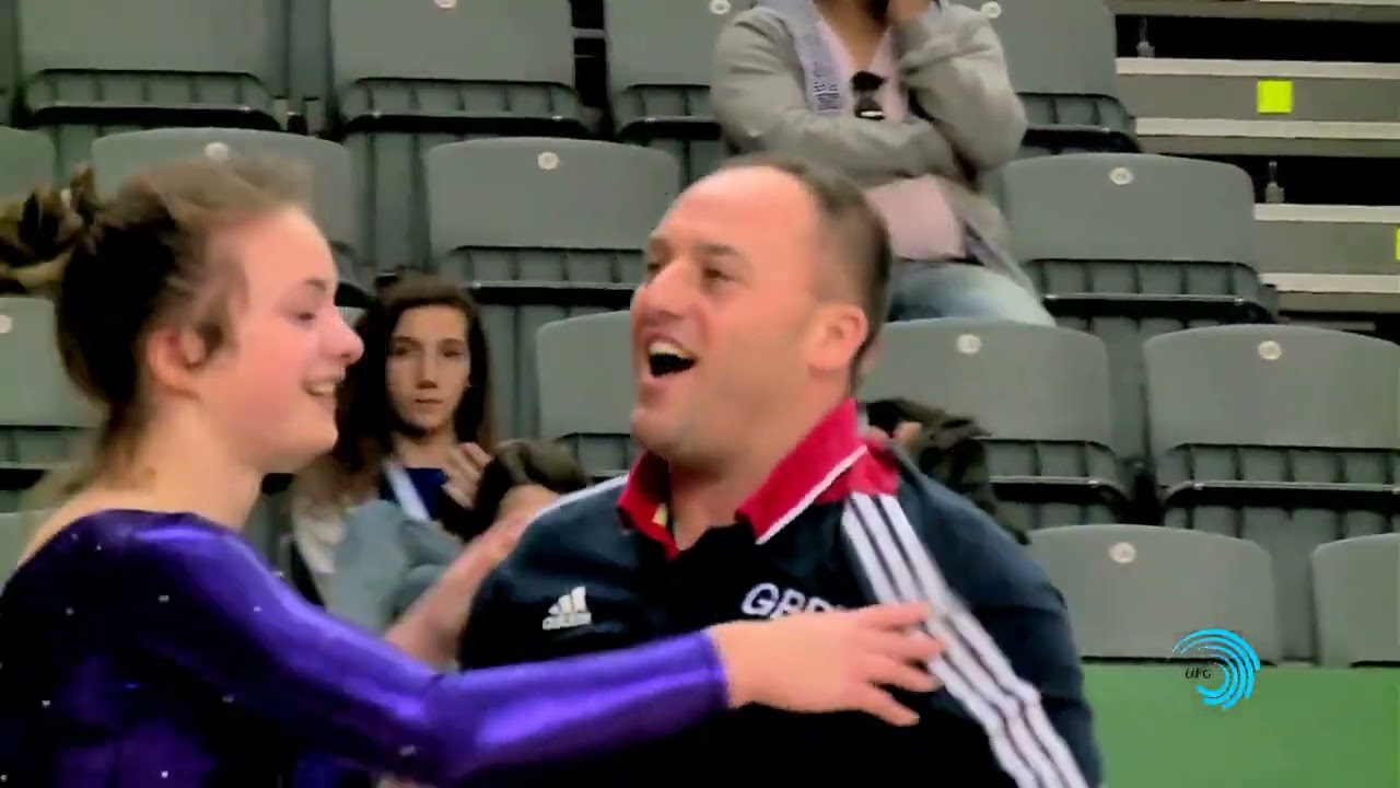 【トランポリン体操】レイチェル・デイヴィス 2014年世界ジュニア選手権 タンブリング