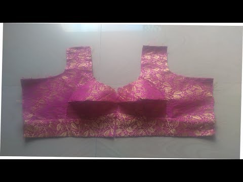 HOW TO CUT DOUBLE KTORI BLOUSE (DRAFTING,CUTTING,STITCHING) IN हिंदी Video