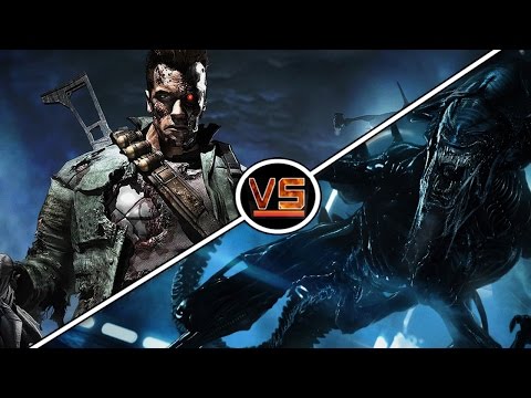 GeekTyrant VS - T-800 VS Xenomorph Queen