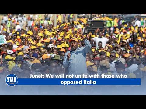 Junet - We will not unite with those who opposed Raila