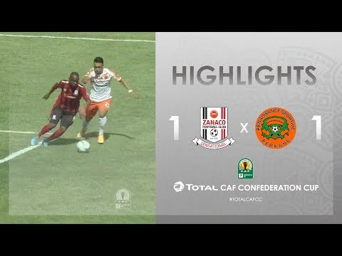 Zanaco FC 1-1 RS Berkane | HIGHLIGHTS | Match Day ...