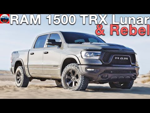 NEW 2023 Ram 1500 Rebel And TRX Lunar Editions Updated