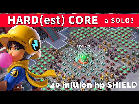 HARD CORE with a 40 MILLION health points SHIELD - BOOM BEACH gameplay/operation attack strategy