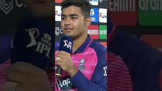 Riyan Parag finally speaks up on his fight with Harshal Patel during post match interview |#shorts