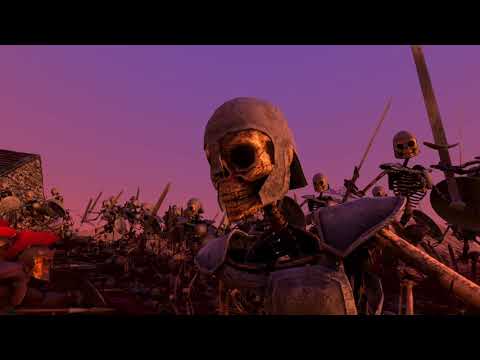 GRAVEYARD INVASION - 2000 Spartans vs 15000 Skeletons - UEBS