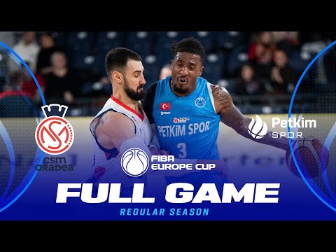 Regular Season | ORA v PTKM | Full Basketball Game | FIBA Europe Cup 2025-26