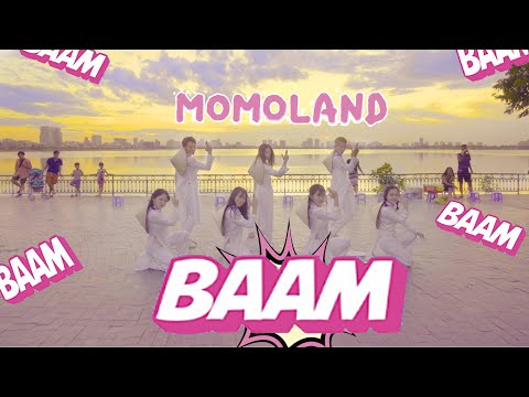 [2nd PLACE 1theK Contest]  BAAM - MOMOLAND (모모랜드) AO DAI VER Dance cover By Oops! Crew From Vietnam