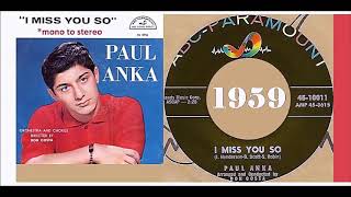 Paul Anka - I Miss You So &#39;Vinyl&#39;