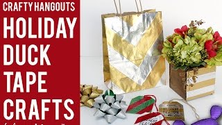 preview picture of video 'Holiday Duck Tape Projects #DuckTapeHOA'