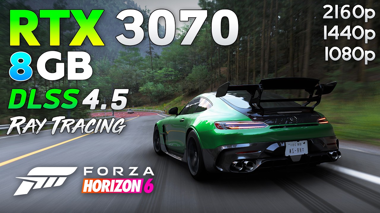 Forza Horizon 6 : RTX 3070 8GB | 1080p | 1440p | 4K