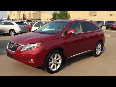 Lexus Certified Pre Owned Red on Parchment 2011 RX 350 AWD Touring Review - Northeast Edmonton