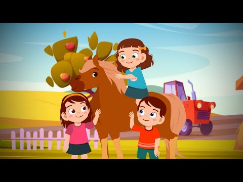 Căluțul nărăvaș - cântece animate pentru copii de la Clopoțelul Magic