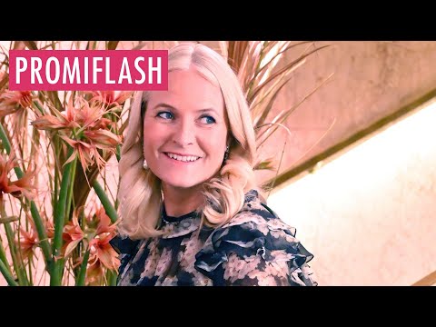 Video Thumbnail: Mitten im Marius-Skandal: Mette-Marit strahlt auf Bankett