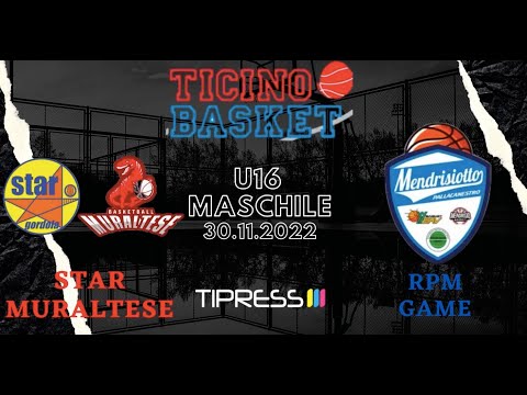 STAR MURALTESE - RPM GAME / U16 MASCHILE / 30.11.2022