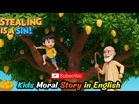 Stealing is a Sin | Kids Moral story in English | Animated Moral story #cartoon #animated
