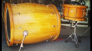 The Wine Barrel Bass Drum