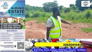 Plots For Sale at Abesim SDA, Sunyani ( Time With Aiding Estate Developers)