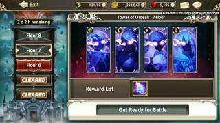 King's raid Rodina carry team