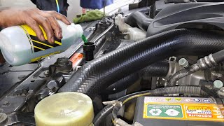 HOW TO FLUSH/CHANGE RADIATOR COOLANT | THE RIGHT WAY AND THE RIGHT MIXTURE (ISUZU MUX)
