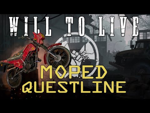 Part of a video titled WILL TO LIVE Online - How to get the MOPED (Bike) - YouTube