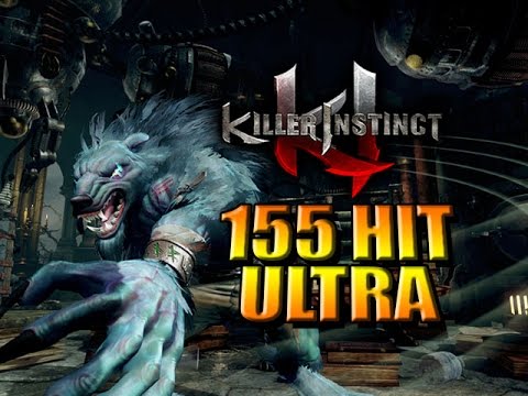 NEW Ultra Record 155 Hits w/Sabrewulf - 1440P HD (Killer Instinct Season 2)