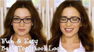 Back To School Makeup Look | Drugstore + Giveaway