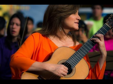 Berta Rojas and the Landfill Harmonic Orchestra play Tambito Josefino