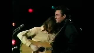 Johnny Cash and James Taylor sing "Oh! Susannah"