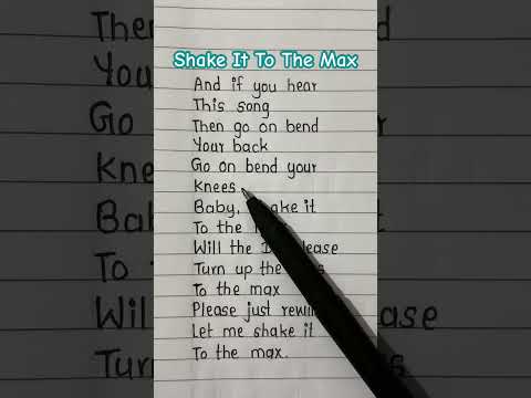 Shake It To The Max (fly) (remix) #lyrics #shakeittothemax #song #lyricsvideo #songlyrics #shortfeed