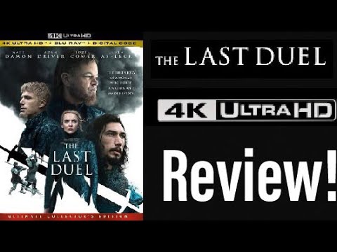 The Last Duel (2021) 4K UHD Blu-ray Review!