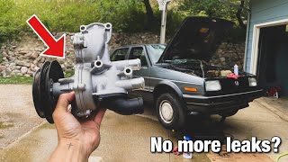 New Water pump & Goodies For The Mk2 Jetta!