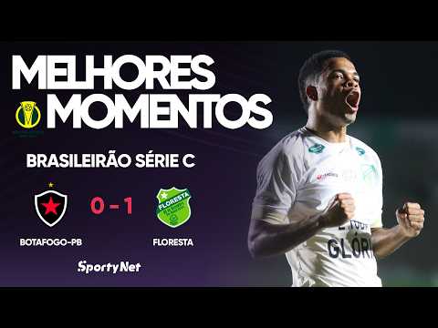 FLORESTA VENCE E MANTÉM A INVENCIBILIDADE NA PARAÍBA! | Botafogo-PB 0x1 Floresta | Melhores Momentos